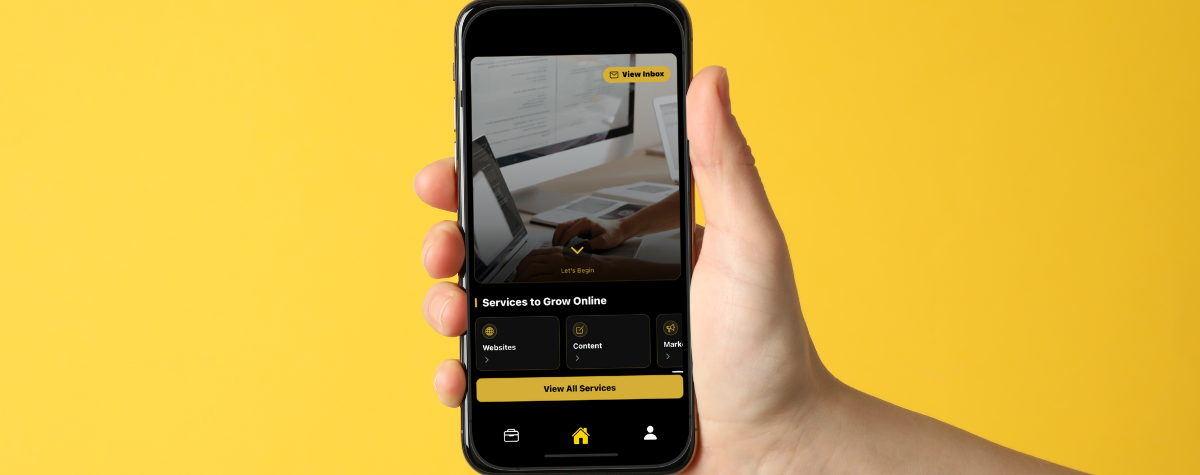 Team using a productivity app on multiple devices