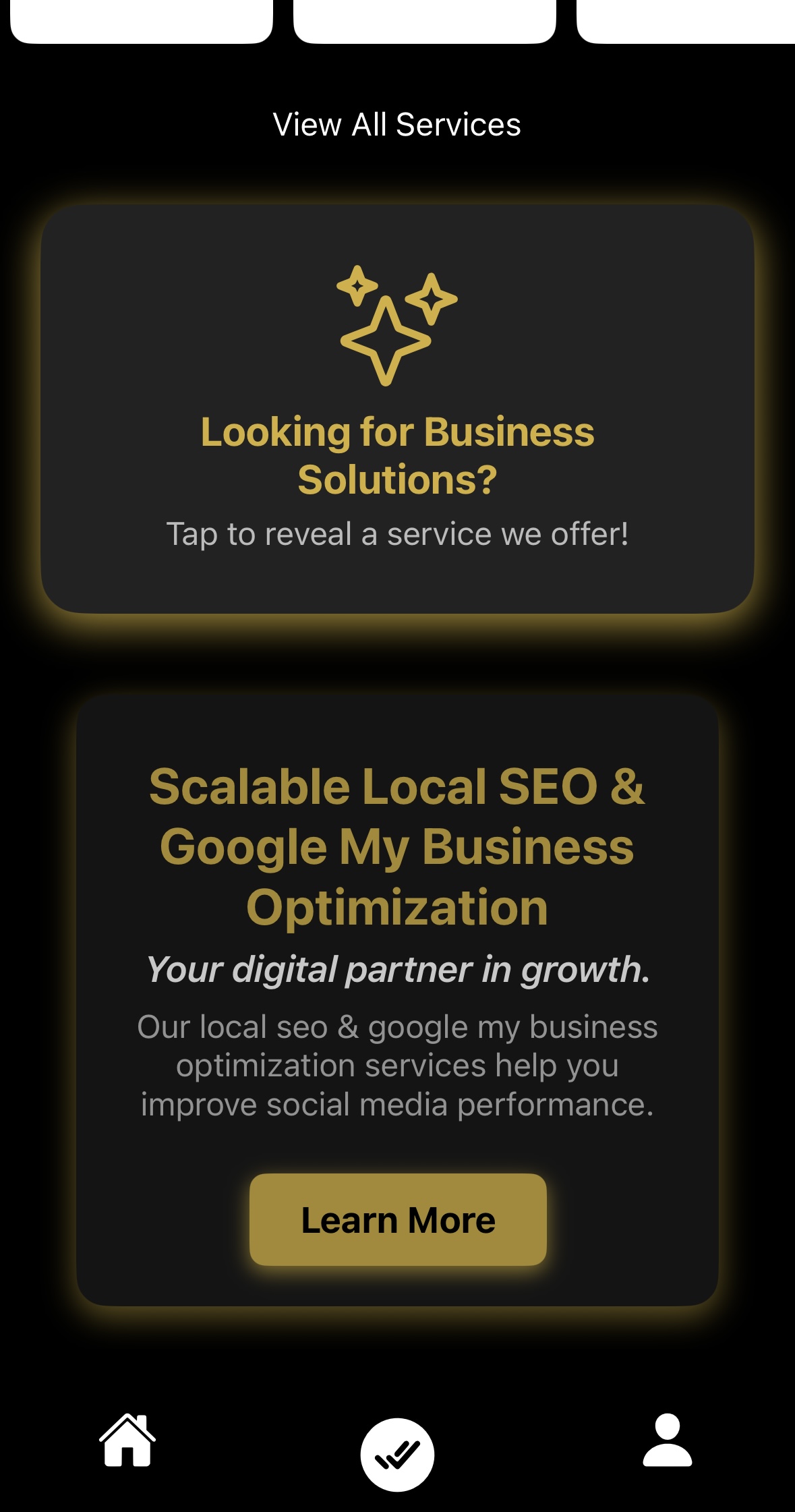 Screenshot 16 - AMSS WORKS Looking For Solutions Page