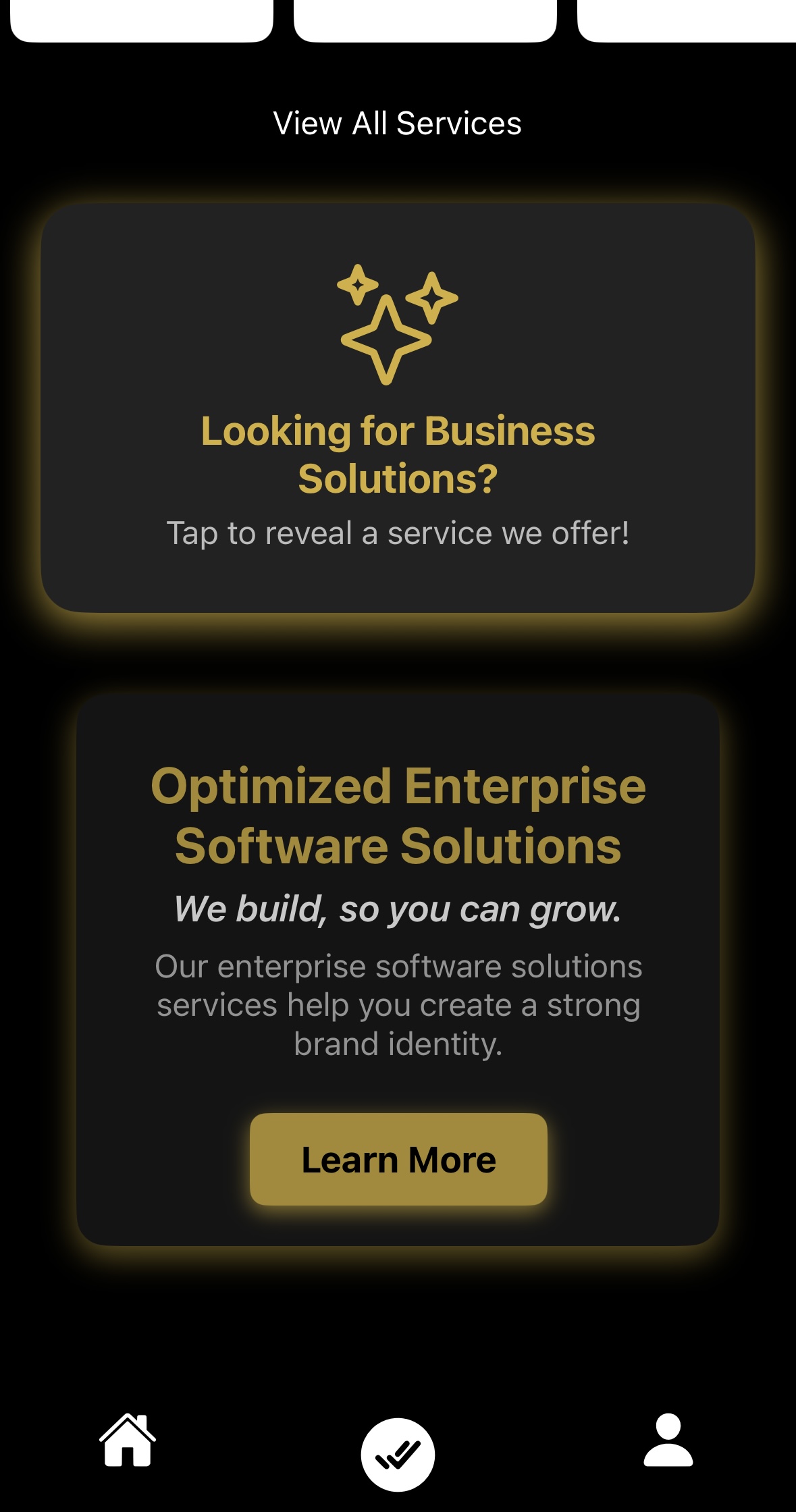 Screenshot 18 - AMSS WORKS Looking For Solutions Page